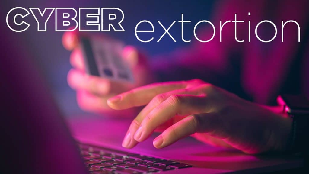 Cyber extortion